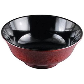 J-kitchens J-kitchens A6 Size Ramen Ramen Bowl (Donburi), Tamejiki Bake, Made in Japan