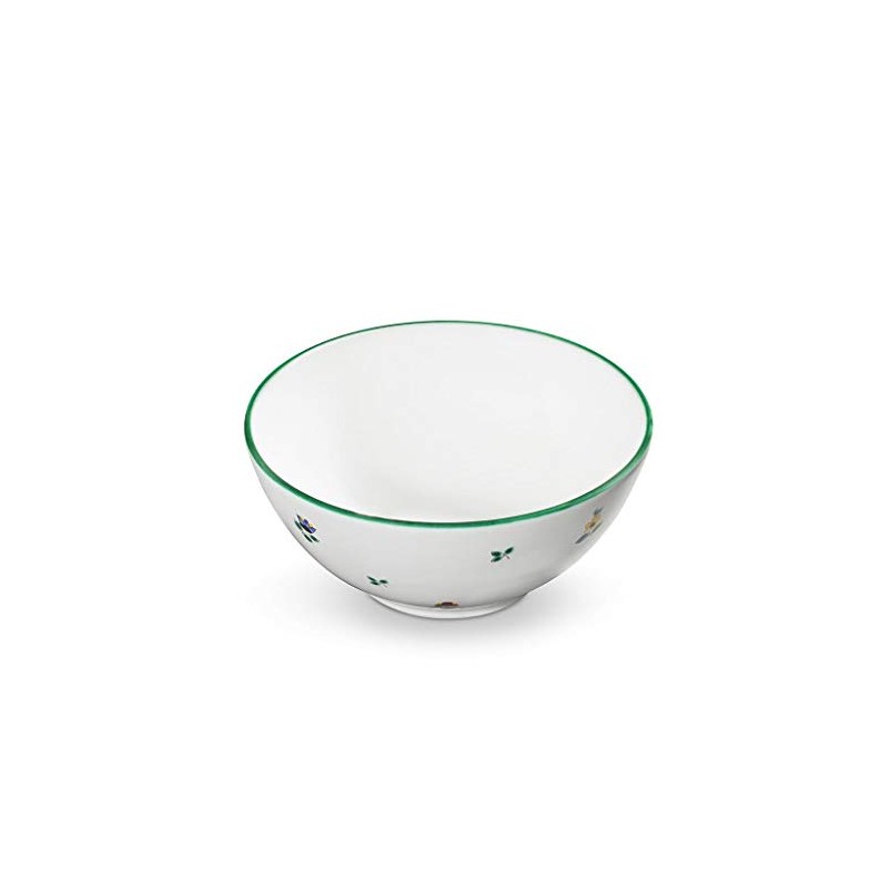 GMUNDNER KERAMIK Bowl Capacity: 1 Litre Scattered Flower Crockery Handmade