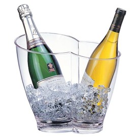 Prodyne Vino Duo Wine Bucket, 12w x 8 1/2d x 10h (in)
