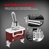 DaierTek Waterproof Toggle Switch 12V DC 30A Heavy Duty 2