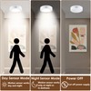 LIT-PaTH Battery Operated Motion Sensor Ceiling Light, 6.1inch 5000K Wireless