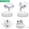 KINDEEP RGB Wireless LED Spotlight, Battery Operated Accent Lights, Indoor