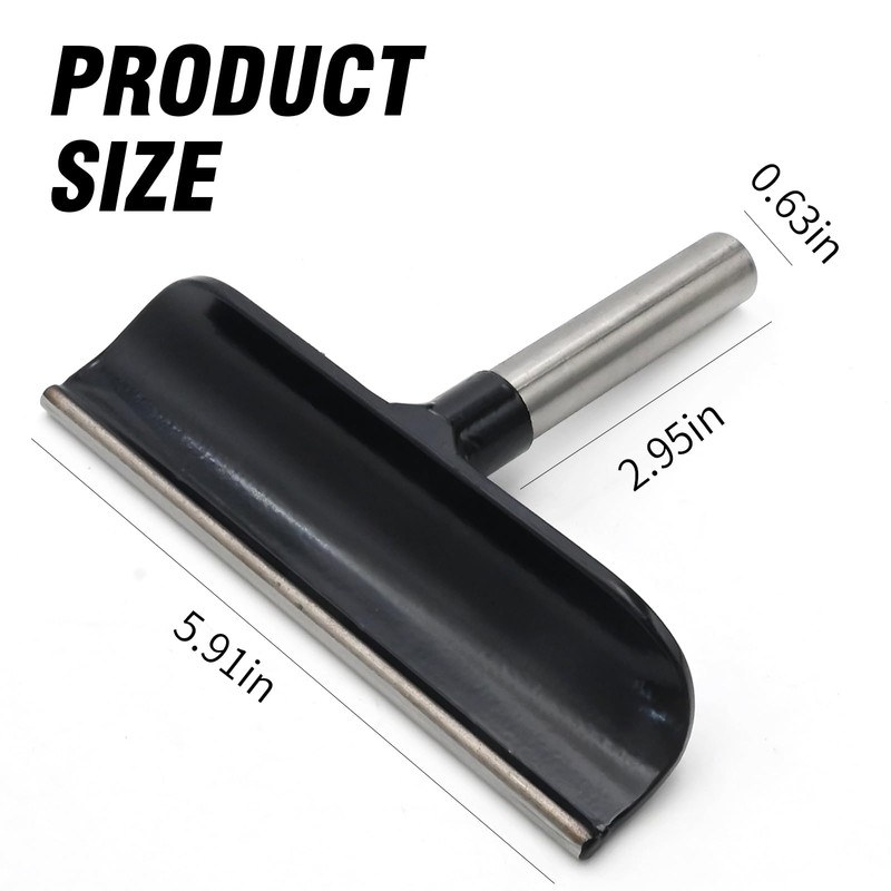 Vkinman 6 Inch Lathe Tool Rest 5/8 Inch Post Stainless