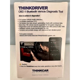 ThinkCar Thinkdriver OBD2 Car Bluetooth Scanner Diagnostic Tool Thinkdiag w. a FREE GIFT