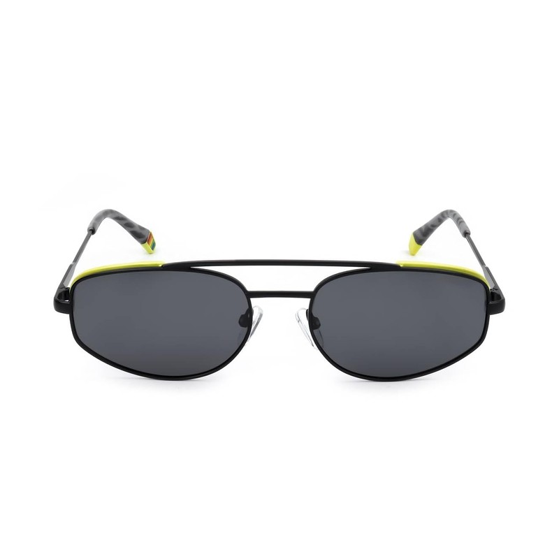 Polaroid Unisex Sunglasses, 08a/M9 Black Grey