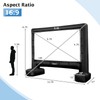 HAPPYGRILL 14FT Inflatable Projector Screen, Inflatable Movie Screen with Air