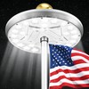 PPQ Solar Flag Pole Light, High-Lumen 25 LED Flag Pole