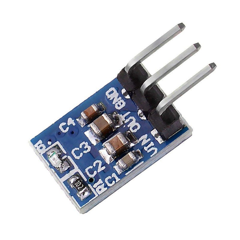 DAOKI 10Pcs 5V to 3.3V Step-Down Power Supply Buck Module