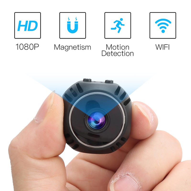 1080P WIFI Mini Camera Remote PIR Photo Video Recording Night