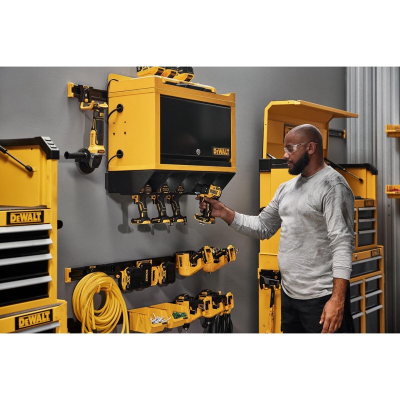 DEWALT Plastic Bins, 10lb Capacity, DEWALT Workshop Storage System Compatible