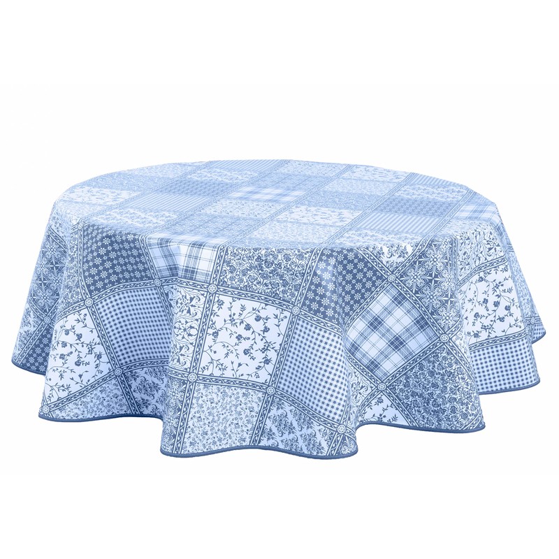 Home Direct Round Oilcloth PVC Wipe Clean Tablecloth Table Cover