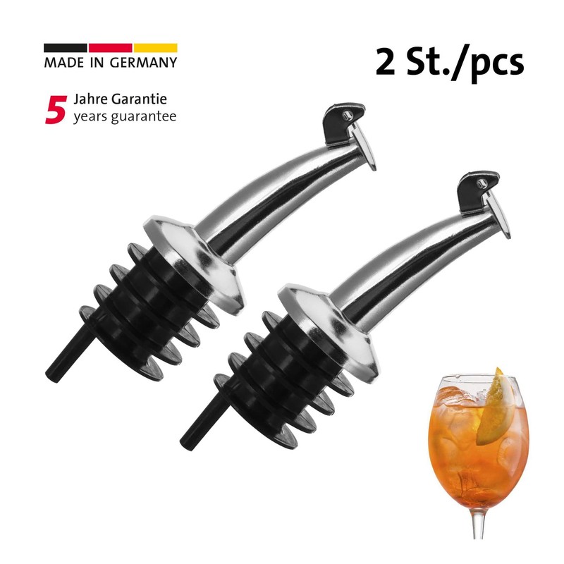 Westmark Spirit Pourer for Bottles with Plastic Stopper & Brass
