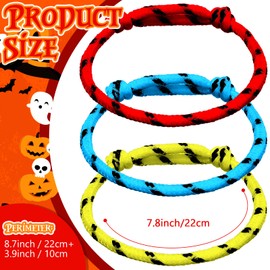 Friendship Bracelets Rope 168 Bracelets in 8 Assorted Colors Adjustable Bracelets for Kids Neon Rope Woven Friendship Bracelets for Girls and Boys Goody Bag Stuffers Party Favors (Fresh Colors)