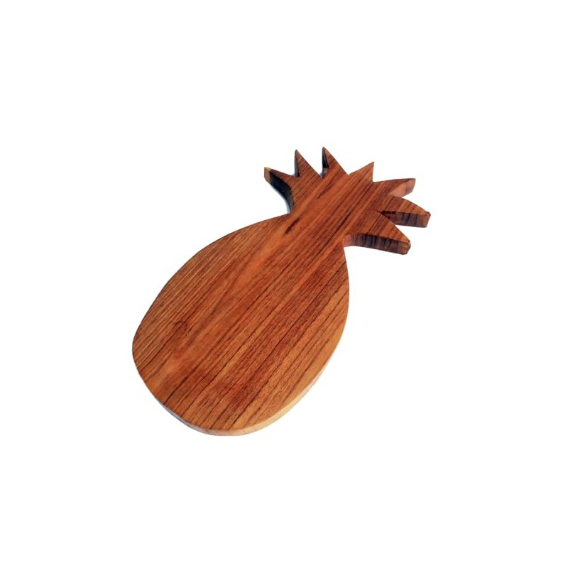 Teak Wooden Chopping Board - Pineapple Water Resistant Java Timber