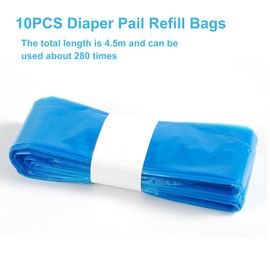 Fit for Litter Genie Refill Bags,for Genie Cat Litter Refills,10 Pack,Non-Original Refill