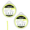 CHNPLUM 095 Twisted Trimmer line x 200-Foot - 0.095'' Weed