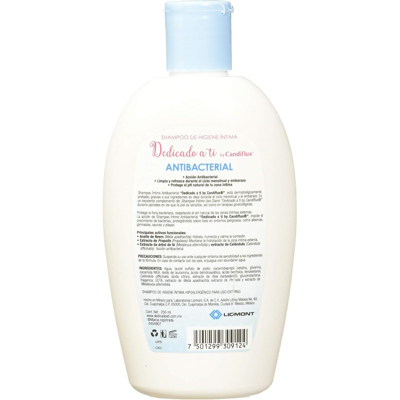 Candiflux Shampoo Antibact 250 Ml, Pack of 1
