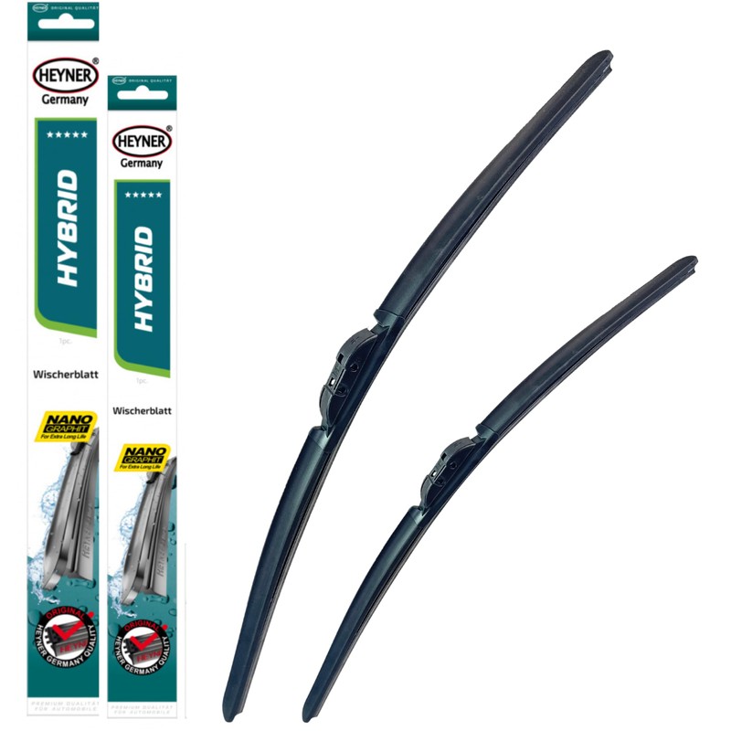 Heyner Wiper Blades Fits: VW Touareg 2002-2007 Full Set Hybrid
