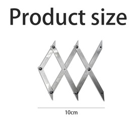 2PC3point Stainless Steel Center Finder Tool,3/7/12 Point Center Finder for Precise Measurements,Precision Measuring Instrument for Woodworking,Metalworking,and DIY Projects,Equal Spacing Layout Tool
