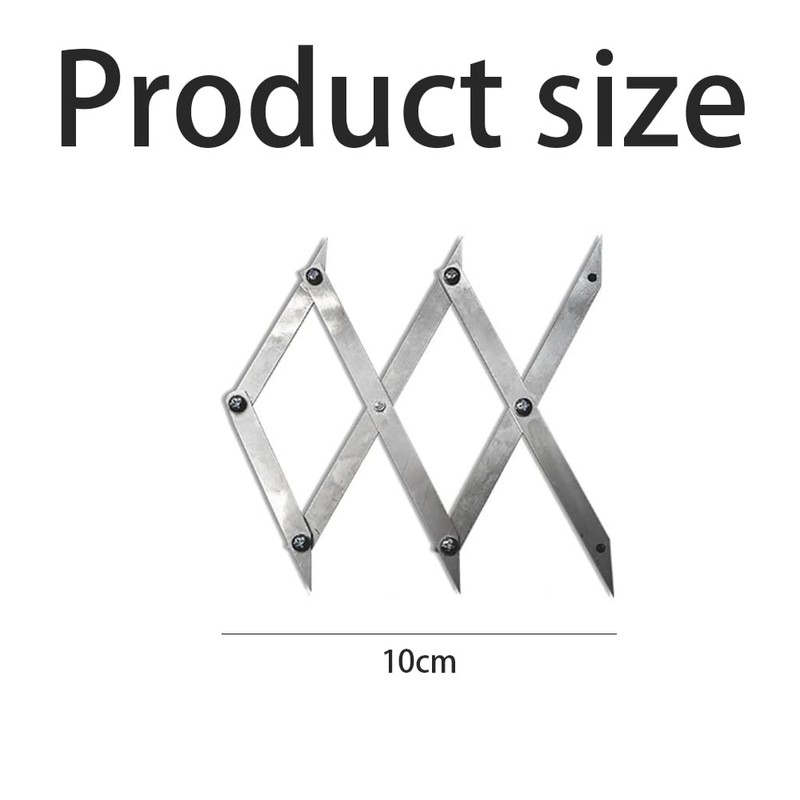 2PC3point Stainless Steel Center Finder Tool,3/7/12 Point Center Finder for