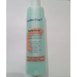 Pbt Skinlab Pureskin Tónico Facial Exfoliante – Loción Astringente y Purificante para Piel Grasa y Tendencia a Imperfecciones, Limpieza de Poros con Ácido Salicílico 1.5% y Agua de Rosas, 200ml