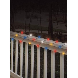 IdeaWorks Solar Festive Lights One Color One Size,Multicolor
