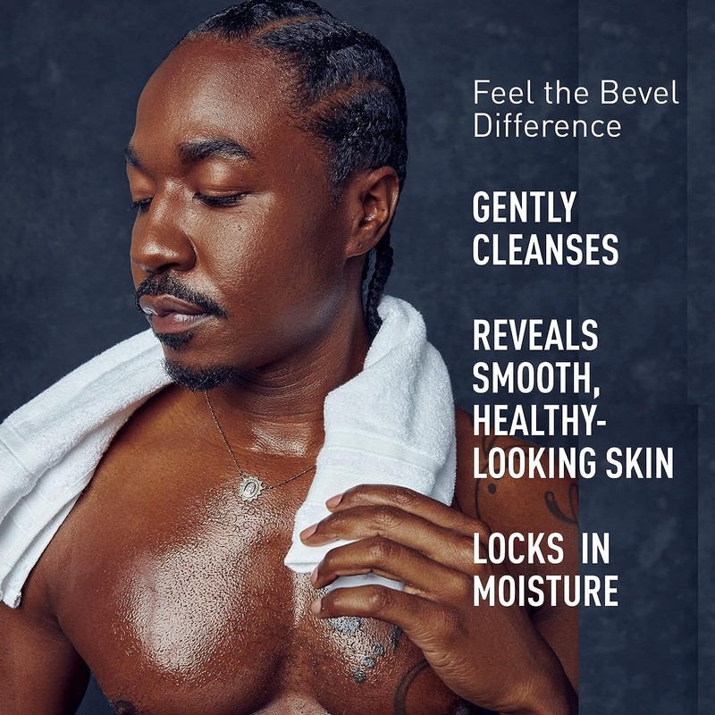 Bevel Moisturizing Body Wash for Men - Supreme Oak Scent