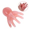 TOVINANNA Octopus Scalp Massage Comb Pink Portable Manual Head Massager