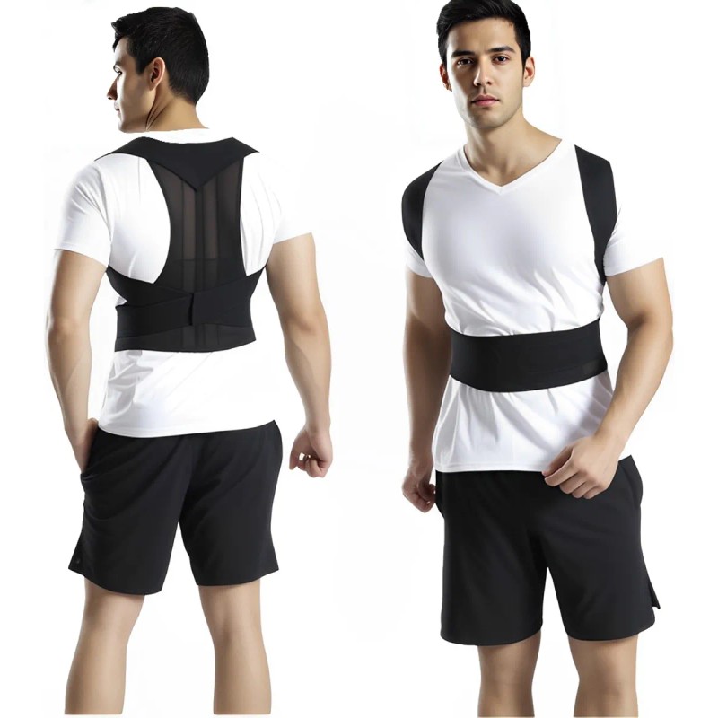 Corrector Postura Espalda Para Hombre Y Mujer Ajustable Faja