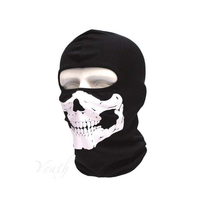 D-drempating pa131 Skull Face Mask, Skull Neck Type or Full