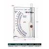 Boxtech Aquarium Salt Content Tester Square Sea Water Salt Meter