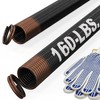 Blesseras 160-lbs. Garage Door Extension Spring Replacement Kit, 25'' Long,
