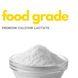 Calcium Lactate (400g) by Elo's Premium| 100% Food Grade Calcium Lactate