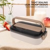 304 Stainless Steel Bento Box Adult Lunch Box Single Layer