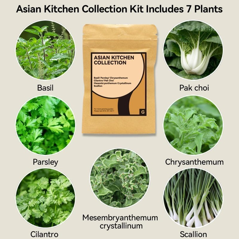 inbloom Herb Seed Pods Kit for AeroGarden, 7-Pods with Basil,