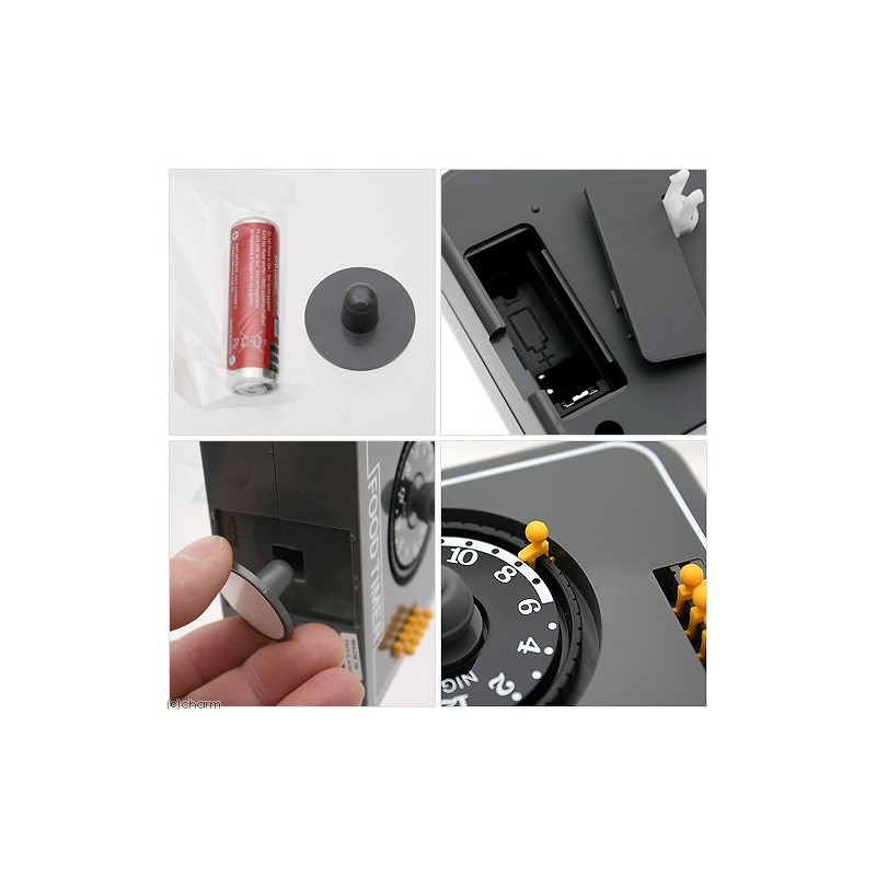 Nissan FOOD TIMER Automatic Feeder for Aquarium Fish, Gray