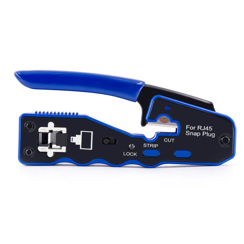 Crimping Pliers RJ Connector Crimper Steel Universal Cable Crimp Tool