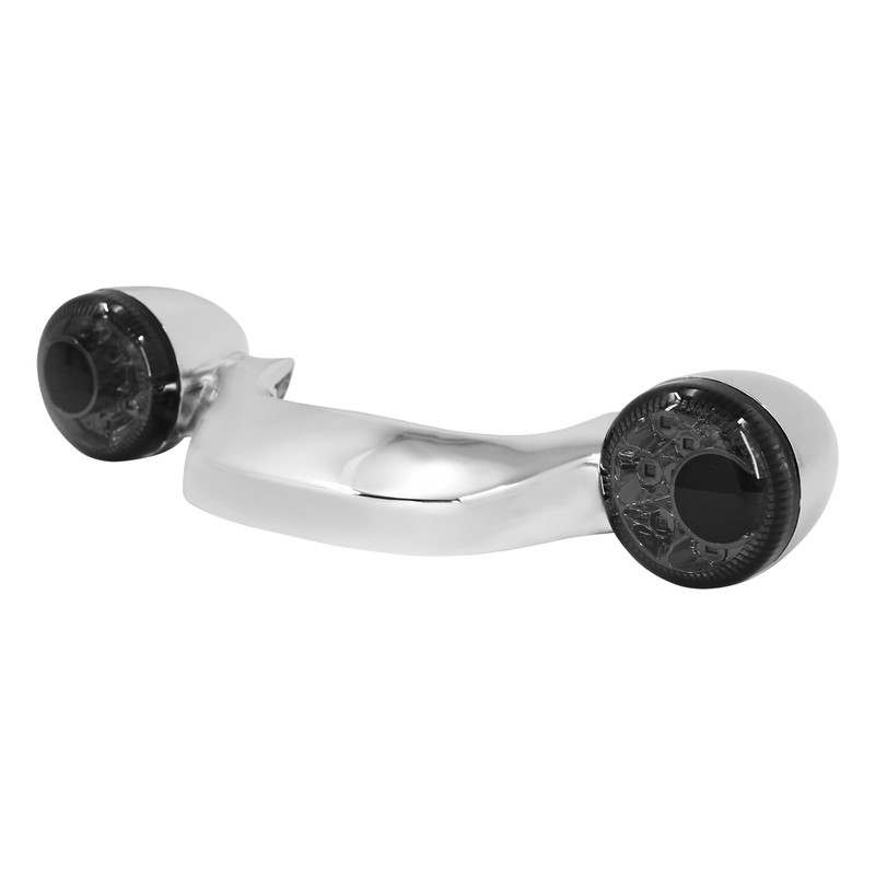 Bullet Rear Brake Light Bar with Turn Signals Smoke Lens