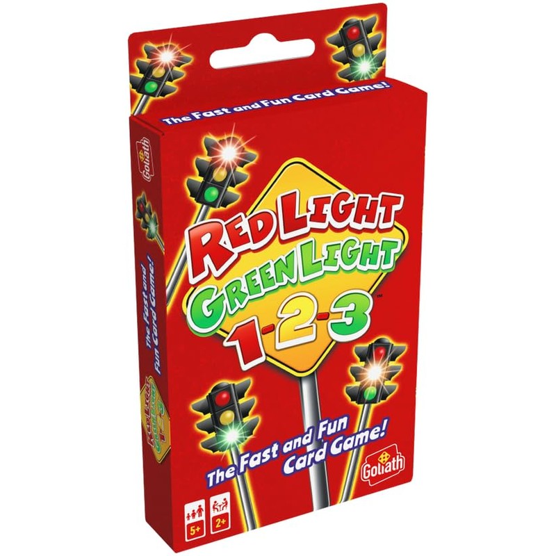 Red Light, Green Light, 1-2-3 - Card Game for Ages