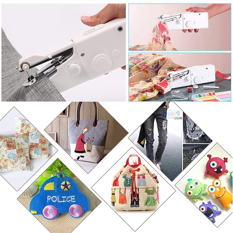 Mini Handheld Sewing Machine Electric Sewing Machine for DIY Clothing