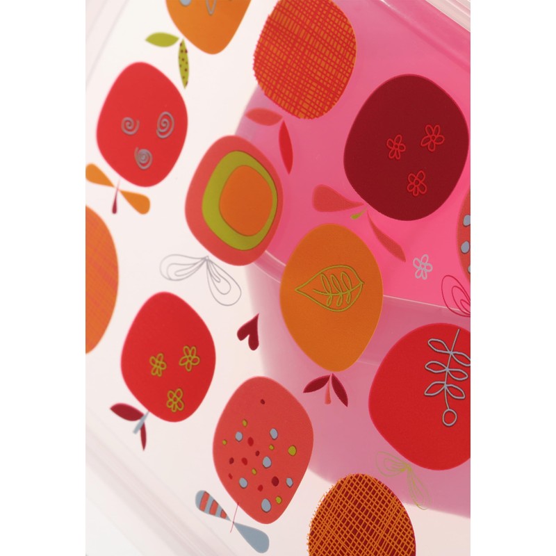 SIGIKID 24738 Brotzeitbox Apfelherz Lunchbox BPA-frei Mädchen Lunchbox empfohlen ab