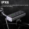 8LED Bike Light Front Bicycle Headlight High Brightness Rechargeable Cycle