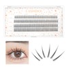 LASHIDOL Partial False Eyelashes, Matsueku, Self, Natural, Popular, DIY Eyelashes,