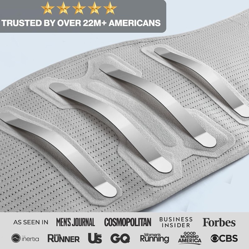 NEENCA Back Brace for Herniated Disc, Lower Back Pain, Lumbar