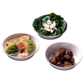 Captain Stag MP-104 Deep Dish Set for BBQ, Sun March Antibacterial Deep, 6.3 inches (16 cm), Set of 4