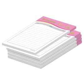 PRICARO Speed Shopping List Pink A6 Pack of 5