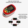 Fingertip Clip Oximeter 6 Modes Automatic USB Charging LED Blood