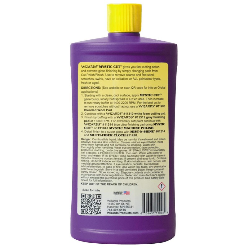 WIZARDS – Mystic Cut Smart Abrasive Technology Compound for Automotive