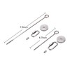 URBEST Bird Food Holder, Bird Feeders, Stainless Steel Parrot Fruit