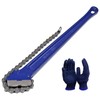 KARRYTON 24" Chain Pipe Wrench 3" - 5" Pipe Diameters,